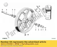 36311450967, BMW, roulement à billes rainuré - 25x47x12 bmw  650 800 1000 1100 1984 1985 1986 1987 1988 1989 1990 1991 1992 1993 1994 1995 1996 1997, Nouveau