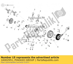 Aprilia 1A002951, Parafuso de cabeça cilíndrica hexagonal, OEM: Aprilia 1A002951