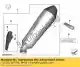 Silenciador trasero deportivo - akrapovic BMW 71607718438