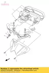 Aquí puede pedir caja, metro superior de Yamaha , con el número de pieza 20S8353E0000: