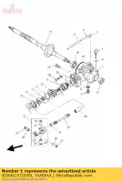 3GB461510000, Yamaha, alloggiamento, albero di trasmissione yamaha yfm 50 80 2000 2001 2002 2003 2004 2005 2006 2007 2008 2009, Nuovo