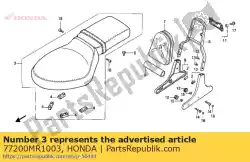 Here you can order the seat assy.,double from Honda, with part number 77200MR1003: