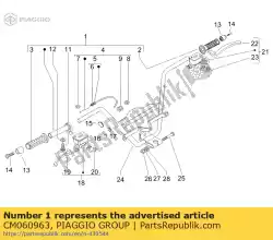 Aquí puede pedir manga del acelerador x9 de Piaggio Group , con el número de pieza CM060963: