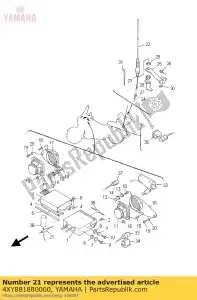 yamaha 4XY881880000 filter, noise - Bottom side
