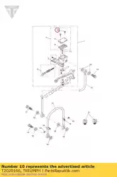 Aquí puede pedir depósito de tornillo de Triumph , con el número de pieza T2020166: