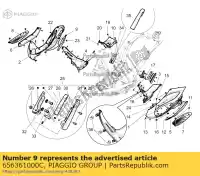 656361000C, Piaggio Group, bougie insp. deur piaggio beverly bv zapm69 zapm69200 zapm69300, zapm69400 zapma20s zapma210 zapma2100 zapma2200 125 300 350 2010 2011 2012 2013 2014 2015 2016 2017 2018 2019 2020 2021 2022, Nieuw