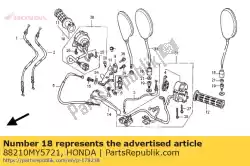 Aquí puede pedir espejo comp de Honda , con el número de pieza 88210MY5721: