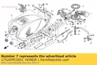 17526MEJ003, Honda, slangcomp., brandstoftoevoer honda cb super four a  f sa cb1300f cb1300 cb1300a cb1300sa 1300 , Nieuw