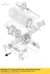 Tutaj możesz zamówić wiosna od Suzuki , z numerem części 0944020013: