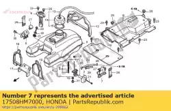 Aqui você pode pedir o nenhuma descrição disponível no momento em Honda , com o número da peça 17508HM7000: