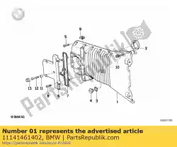 Qui puoi ordinare coperchio della scatola della distribuzione nero da BMW , con numero parte 11141461402: