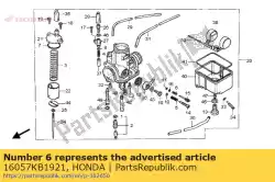 Qui puoi ordinare molla, bobina di compressione da Honda , con numero parte 16057KB1921: