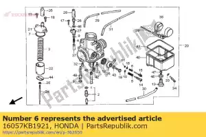 honda 16057KB1921 molla, bobina di compressione - Il fondo