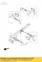 5UX833220000, Yamaha, lente, pisca-pisca 2 yamaha xjr 1300 2007 2008 2009 2010 2011, Novo