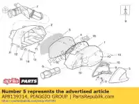 AP8139314, Piaggio Group, siatka filtruj?ca aprilia  leonardo 250 1999 2000 2001 2002 2003 2004, Nowy