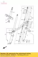 5UX231730000, Yamaha, mandrino, cono yamaha xjr 1300 2007 2008 2009 2010 2011 2015 2016, Nuovo