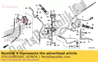 47610HB2000, Honda, no description available at the moment honda  trx 90 2011 2012 2017 2018 2019, New