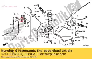 honda 47610HB2000 nessuna descrizione disponibile al momento - Il fondo