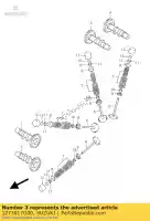 1273017G00, Suzuki, nokkenas comp, i suzuki sv 650 2003 2004 2005 2006 2007 2008 2009 2010 2015, Nieuw