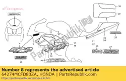 Ici, vous pouvez commander le bande b, l. Capot inférieur * type1 * (type1) auprès de Honda , avec le numéro de pièce 64274MCFD80ZA: