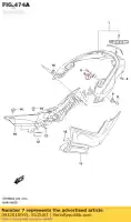 0932010045, Suzuki, cuscino suzuki  an gsf gsx gsx r sv tl vz vzr xf 250 400 600 650 750 1000 1200 1300 1500 1800 1995 1996 1997 1998 1999 2000 2001 2002 2003 2004 2005 2006 2007 2008 2009 2010 2011 2012 2014 2015 2016 2017 2018 2019, Nuovo