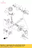 5KM114000000, Yamaha, albero motore assy yamaha yfm yxr 660 2002 2003 2004 2005 2006 2007, Nuovo