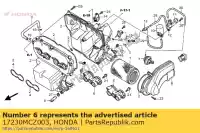 17230MCZ003, Honda, comp. duto, filtro de ar honda cb 900 2002 2003 2004 2005, Novo
