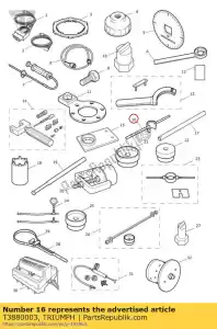 triumph T3880003 sigillo installatore, forcelle - Il fondo