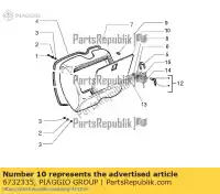 6732335, Piaggio Group, glove compartment assembly vespa px vespa px zapm74100, zapm74101 zapm74200, zapm743d 125 150 200 1985 1992 2007 2008 2011 2016 2017 2018, New