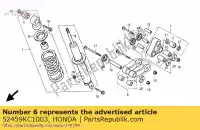 52459KC1003, Honda, assento, tampão de mola (showa) honda cb f (e) gl xr 80 125 1500 1984 1985 1986 1987 1988 1989 1990 1991 1992 1993 1994, Novo