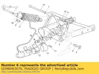 GU98083670, Piaggio Group, tornillo moto-guzzi daytona rs sport carburatori sport corsa sport iniezione v 1000 1100 1994 1996 1997 1998 1999 2001 2002 2003, Nuevo