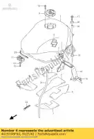 4419108F00, Suzuki, shield,heat #1 suzuki gsx 600 750 1998 1999 2000 2001 2002 2003 2004 2005 2006, New