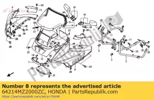 Honda 64214MZ2000ZC imposta illus * tipo14 * - Il fondo