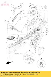 yamaha 11DF474A0000 assistance, prise en main 1 - La partie au fond