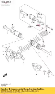 Suzuki 4358038A00 máquina de lavar - Lado inferior