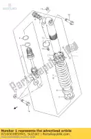 6210003BE0YKS, Suzuki, Conjunto absorbente, r suzuki rm  l rm85 sw lw 85 , Nuevo