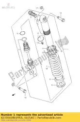 Aqui você pode pedir o conjunto absorvedor, r em Suzuki , com o número da peça 6210003BE0YKS: