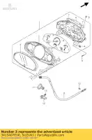 3415407E00, Suzuki, glass, sp.meter suzuki uh 125 200 2007 2008 2009 2010 2011, New