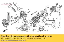 pakking, vlotterkamer van Honda, met onderdeel nummer 16163MAJD00, bestel je hier online: