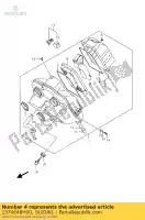 1374648H00, Suzuki, guarnizione, aria pulita suzuki gw inazuma  f z gw250 gw250f 250 , Nuovo