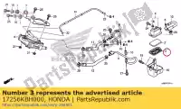 17256KBH000, Honda, deksel, onderluchtfilter honda  cb 250 600 1998 1999 2000 2001 2002 2017 2018 2019 2020, Nieuw