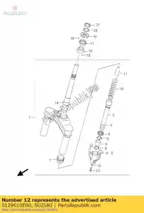 suzuki 5129610E00 lavadora - Lado inferior