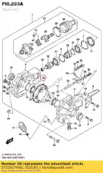 Aqui você pode pedir o conjunto de engrenagem em Suzuki , com o número da peça 2732027HA0: