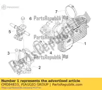 CM084833, Piaggio Group, klappenk? per     , Nowy