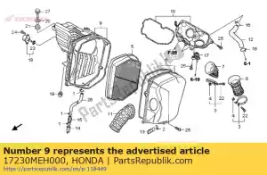 Honda 17230MEH000 cas a, air / c - La partie au fond