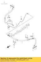 6926110G00, Suzuki, clamp,rr brake suzuki an 650 2005 2006 2007 2008, New