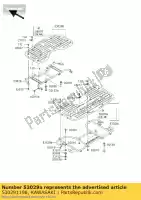 530291198, Kawasaki, vettore, rr kvf400-c1 kawasaki kvf 300 2000 2001 2002, Nuovo