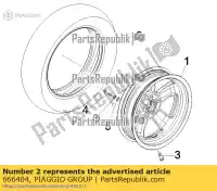 666404, Piaggio Group, (michelin) pneu 120 / 70-12 