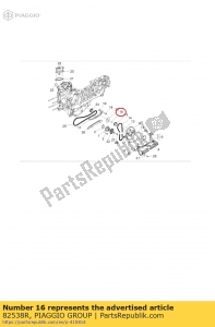 aprilia 82538R gasket ring - Bottom side