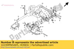 Aquí puede pedir tubo de Honda , con el número de pieza 16199MN5405:
